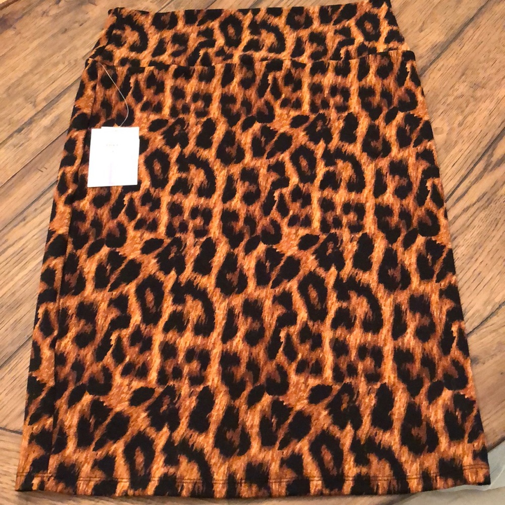 Leopard Lularoe Cassie Skirt